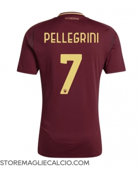 AS Roma Lorenzo Pellegrini #7 Maglia Gara Casa Repliche 2024-25 Maniche Corte